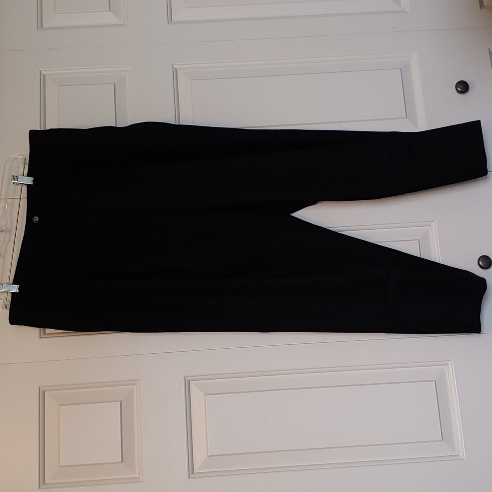 Sag Harbor Woman 100% Wool Lined Black Dress Pants, Size 20W